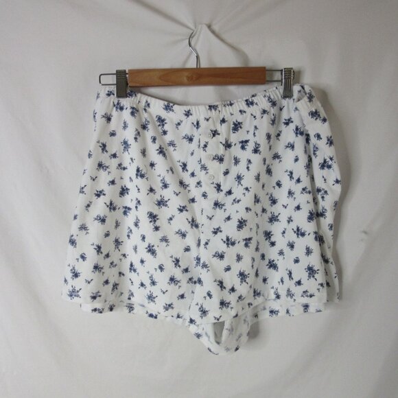 Wild Fable Knit Pajamas Lounge Tank Shorts Floral 2 Pieces Floral Size Large NWT - Picture 5 of 11